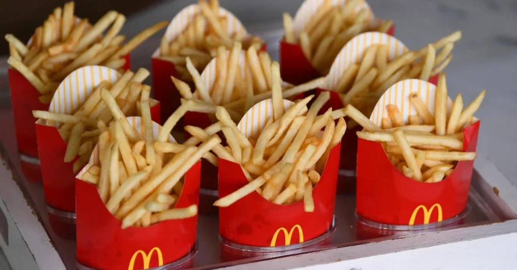 Mcdonalds World Famous Fries Price