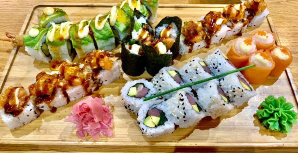 Sushi Shop Menu Family Combo Special