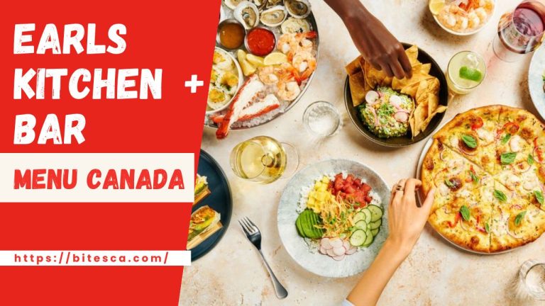Earls Kitchen + Bar Menu Prices Canada (Updated 2024)