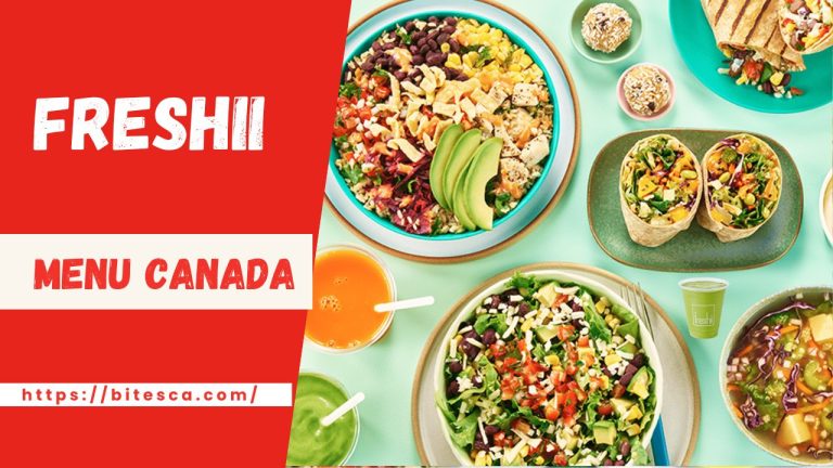 Freshii Menu With Prices Canada (Updated 2024)