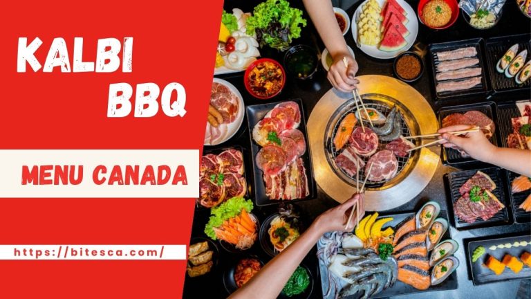 Kalbi BBQ Menu Prices Canada (Updated 2024)