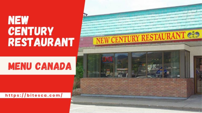 New Century Restaurant Menu Prices Canada (Updated 2024)