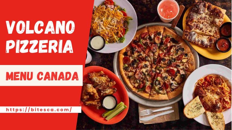 Volcano Pizzeria Menu Prices Canada (Updated 2024)