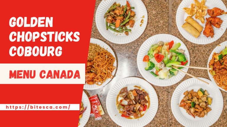 Golden Chopsticks Cobourg Menu Prices Canada (Updated 2024)