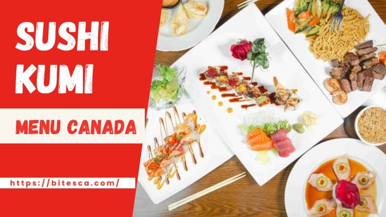 Sushi Kumi Menu Prices Canada (Updated 2024)
