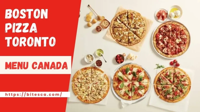 Boston Pizza Menu Prices Toronto (Updated 2024)