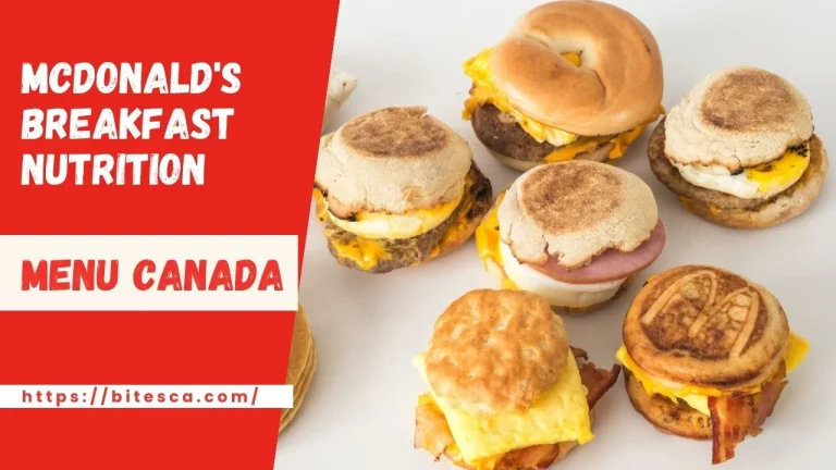 McDonald’s Breakfast Menu Canada – May 2024 Updated