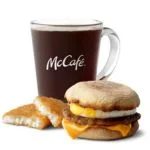 Mcdonalds Sausage McMuffin With Egg Meal Price