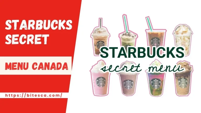 Starbucks Secret Menu Canada (Updated 2024)