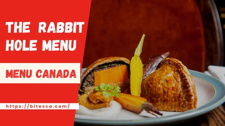 The Rabbit Hole Menu Prices Canada – May 2024 Updated