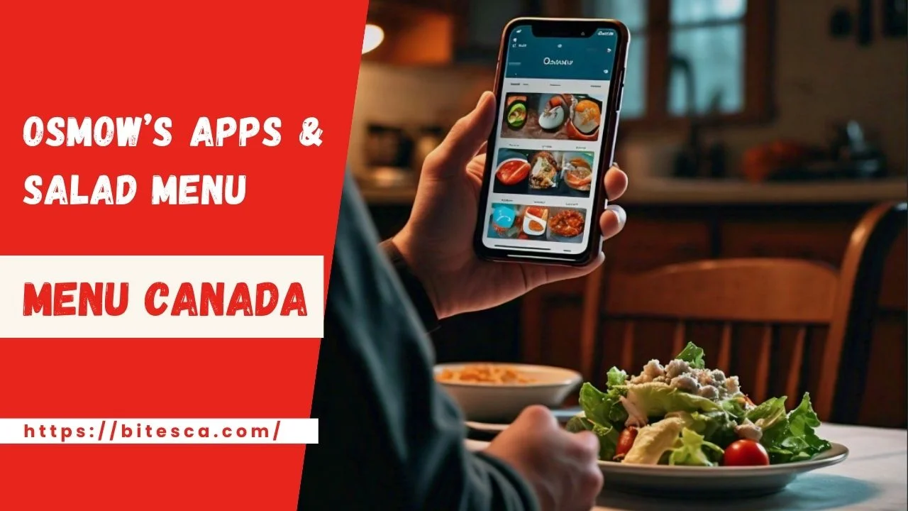 Osmow’s Prices Apps & Salad Menu Canada