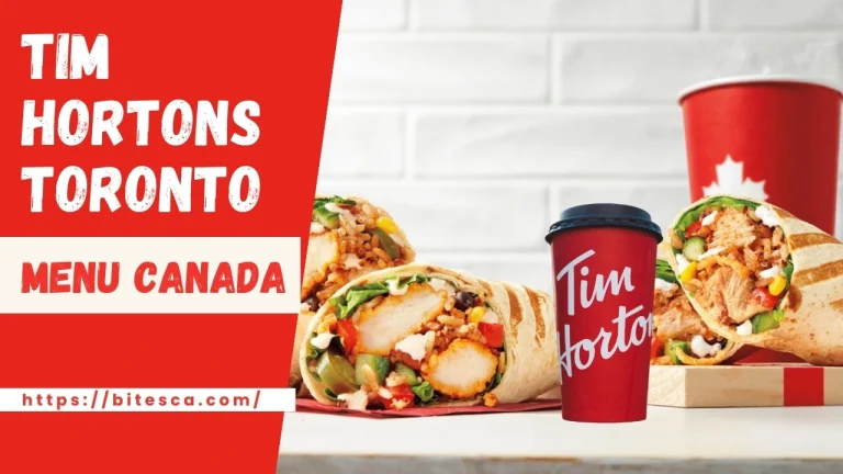 Tim Hortons Menu Prices Toronto (Updated May 2024)