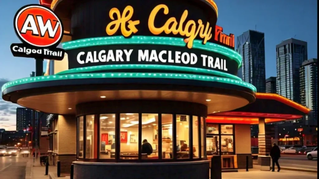 A & W Calgary Macleod Trail Restaurant Canada