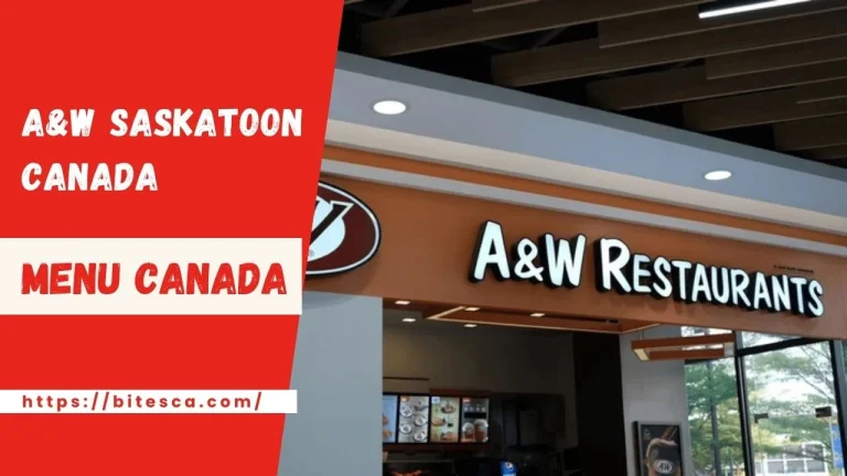 A&W Saskatoon: Menu, Location and Additional Info