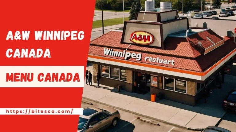 A&W Winnipeg: Menu, Location and Additional Info