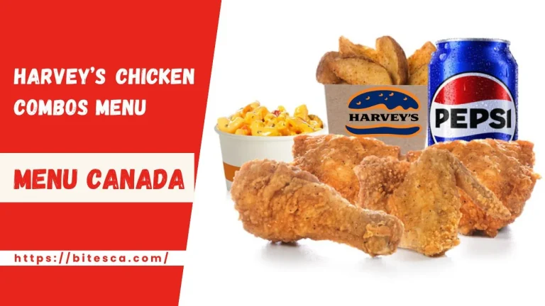 Harvey’s Chicken Combos Menu Prices Nutrition (Updated June 2024)