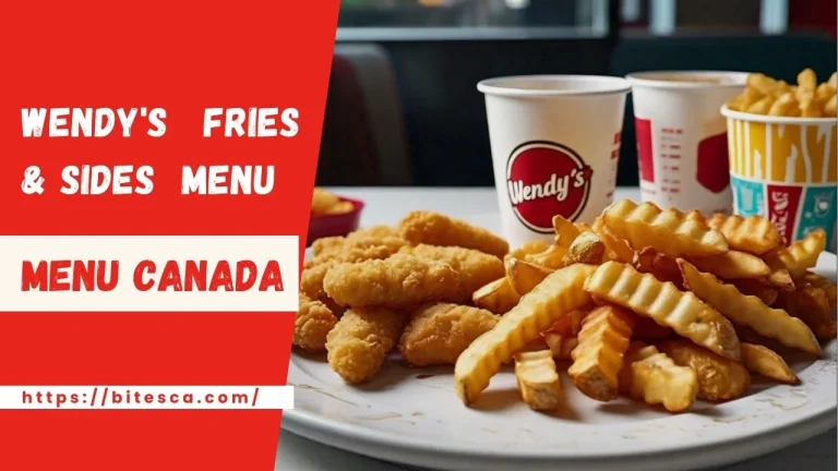Wendy’s Fries & Sides Menu Prices Nutrition (June Updated 2024)
